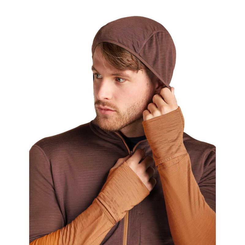 Icebreaker M Merino Blend 200 RealFleece Descender LS Zip Hoodie image number 2
